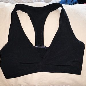 Black Racerback Brandy Melville Bralette